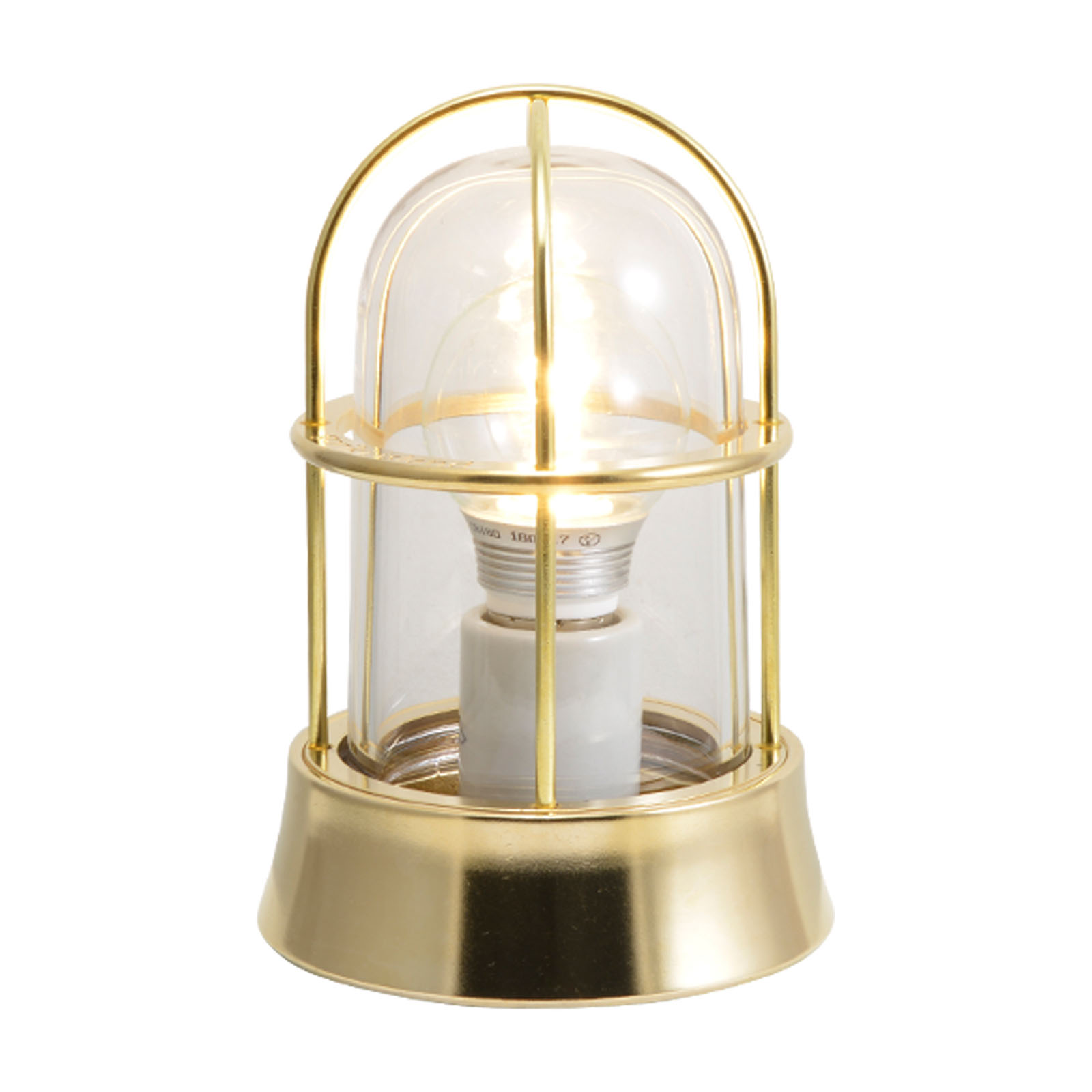 欠品中 真鍮 マリンランプ(クリアガラス普通球)BH1000MＩNＩ CL 金色 アンティーク ブラス 雑貨 [700521] ゴーリキアイランド 